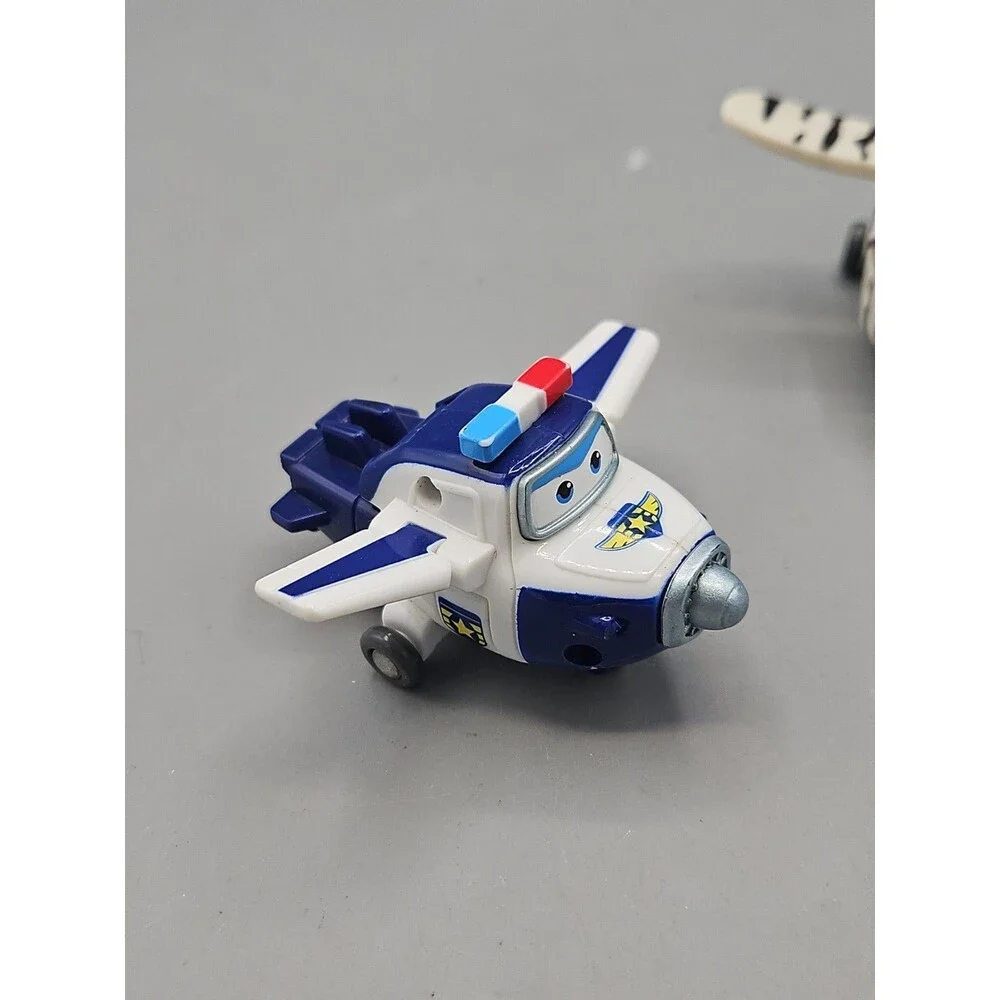 Super Wings Transform-A-Bots Lot Bello & Paul Mini Airplanes 2” Audley 2014